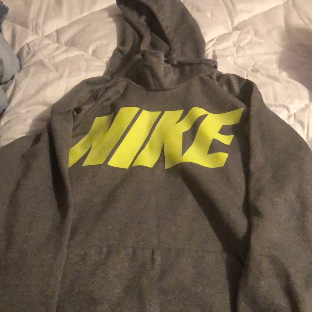 Grey Nike hoodie